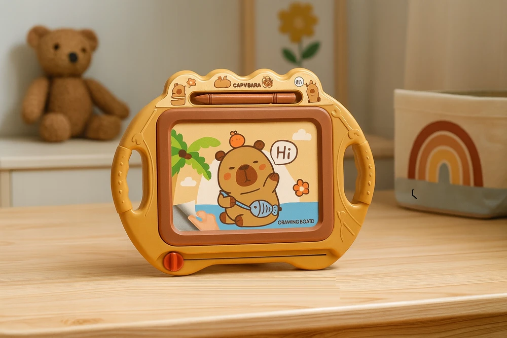 Bez Marki SANTRAUKA MAGNETINĖ LENTA CAPYBARA KŪRYBINIO BRĖŽINIO IŠTRINIMAS