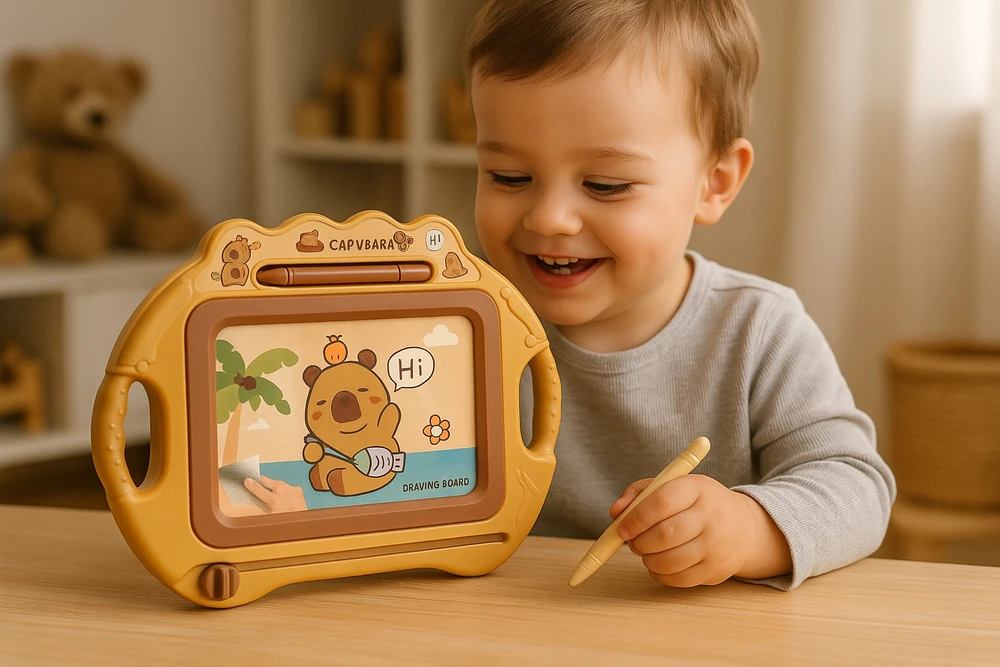 Bez Marki SANTRAUKA MAGNETINĖ LENTA CAPYBARA KŪRYBINIO BRĖŽINIO IŠTRINIMAS