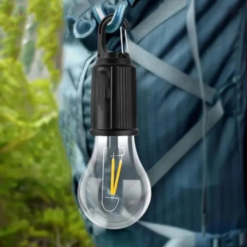 Bez Marki Saulės LED turistinė lempa USB pakabinama su kabliu Camping IP65
