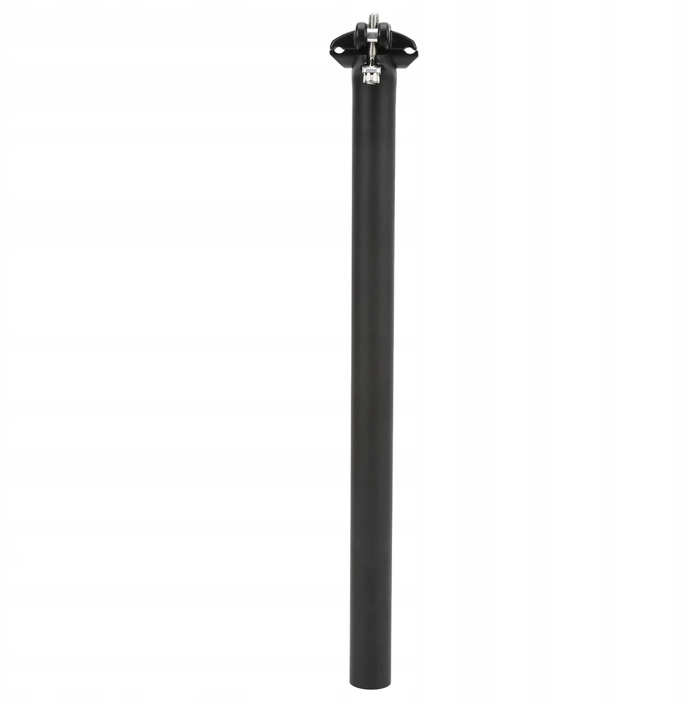 Bez Marki Sėdynės atrama Anglies pluošto dviračio sėdynės atrama 27.2mm/350mm