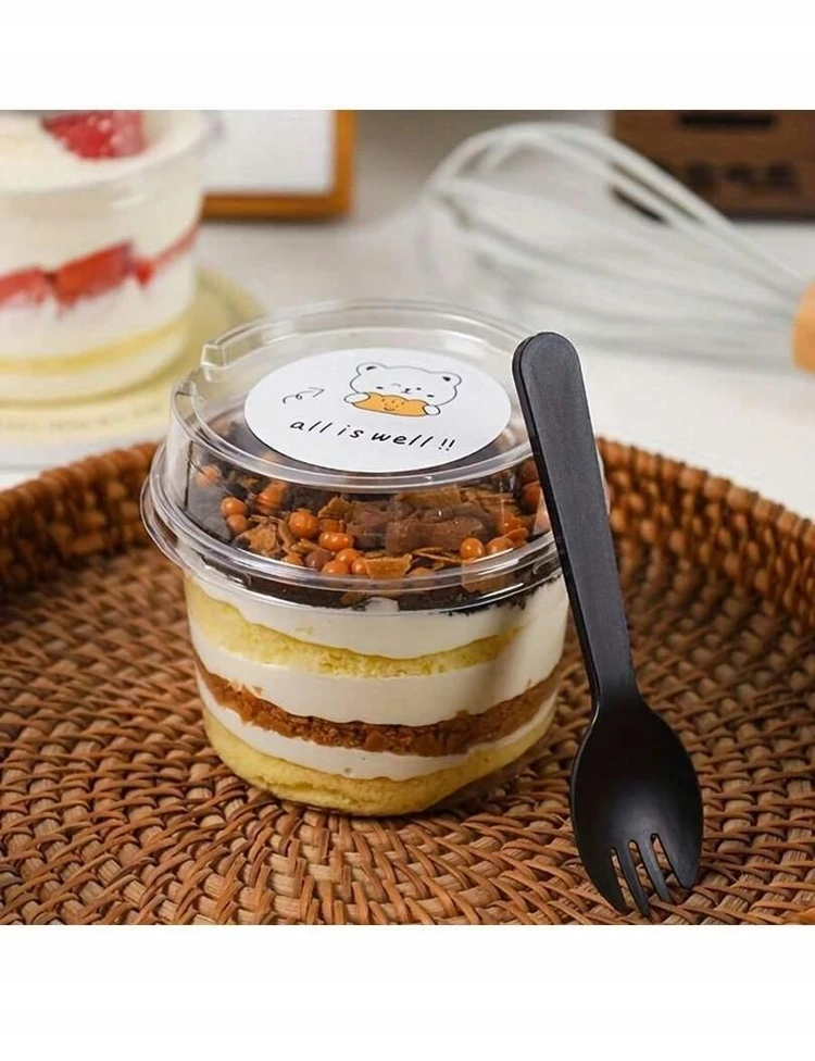 Bez Marki Shein PLASTIKINĖ VIENkartinė MAISTO PAKUOTĖ 50 Vnt S07 gik 150