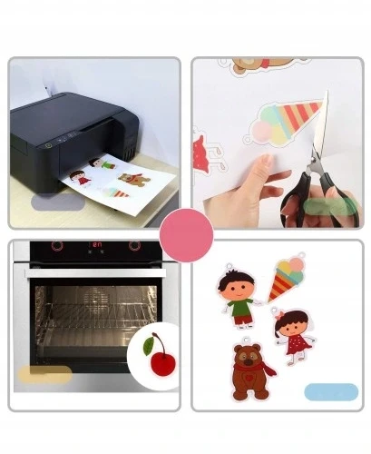 Bez Marki SHRINK TRANSPARENT HEAT SHRINK FILM 20 vnt