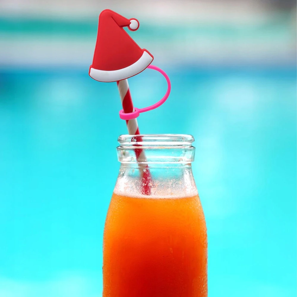 Bez Marki Šiaudų kepurė Drinking Dust Cap Cup Priedai Creative Home Straw Hat