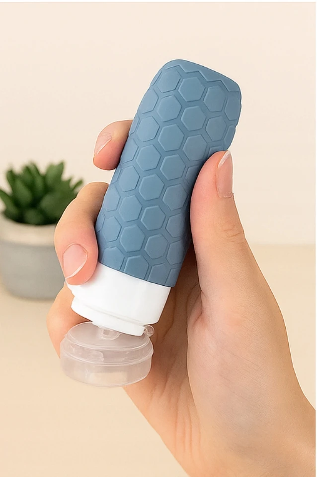 Bez Marki Silikoniniai kelioniniai buteliukai kosmetikai, 90ml, 4 vnt.