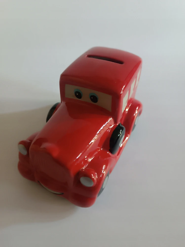 Bez Marki SKARBONKA AUTKO OTWIERANA CERAMICZNA SAMOCHÓD