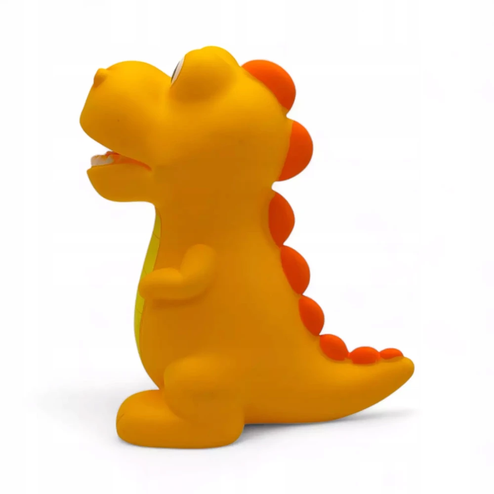Bez Marki Skarbonka dinozaur geltona 21cm