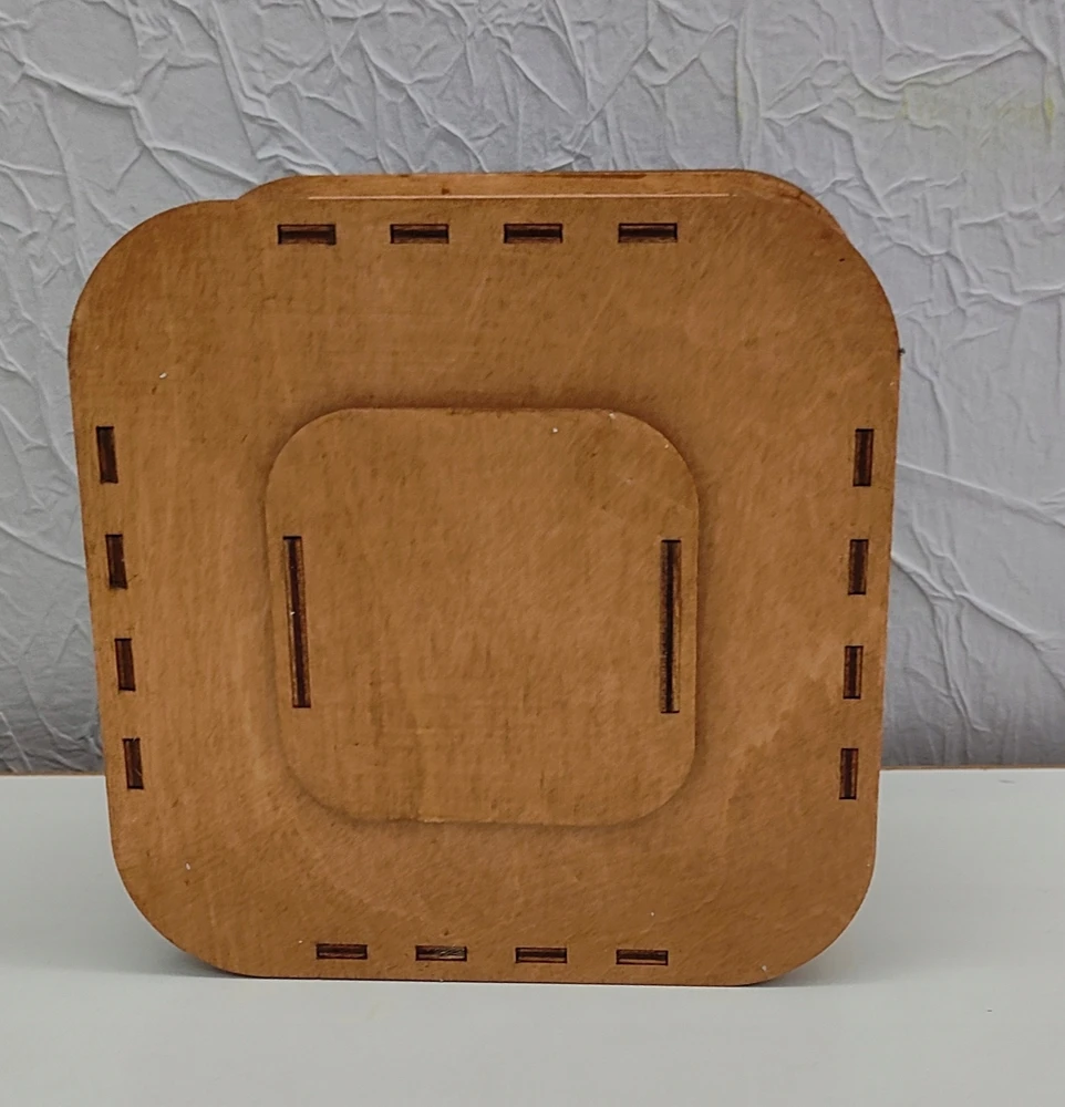 Bez Marki Skarbonka kelionės zbieram na wakacje palmy 15x15cm prezent przezroczysta