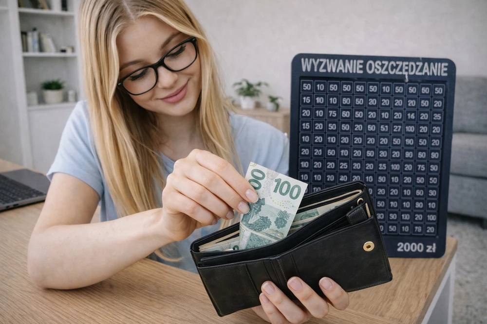 Bez Marki Skarbonka Wykreślana Wyzwanie Oszczędzanie 2000 zł Juoda Już Zmontowana