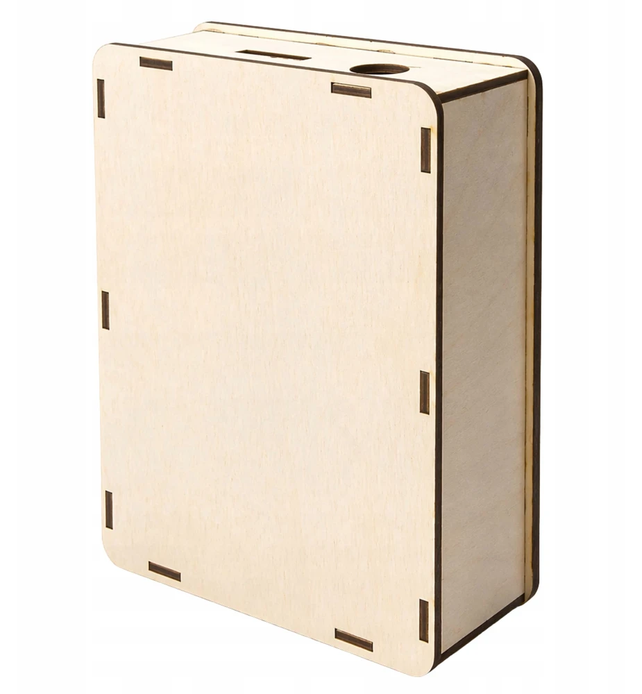 Bez Marki Skarbonka Wyzwanie Oszczędzania 5000zł Pudełko Prezent 20x15 Drewniana Box