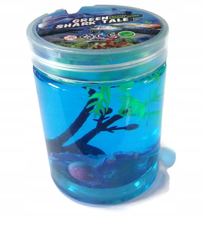 Bez Marki SLIME PASTE PASTE LIQUID PLASTICINE gel GLUTE SEA ANIMALS 12 vnt.