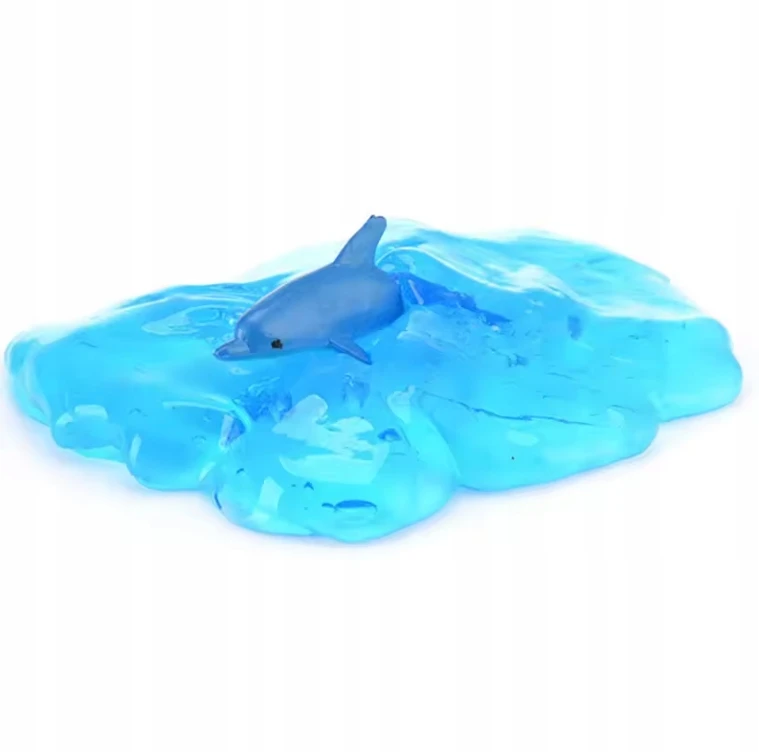 Bez Marki SLIME PASTE PASTE LIQUID PLASTICINE gel GLUTE SEA ANIMALS 12 vnt.