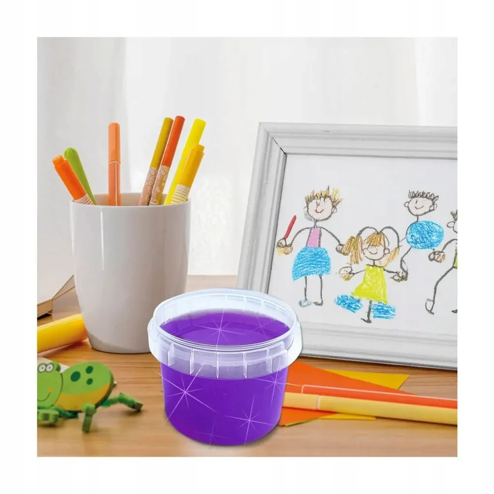 Bez Marki Slime purpuriniai blizgučiai 140g 15044