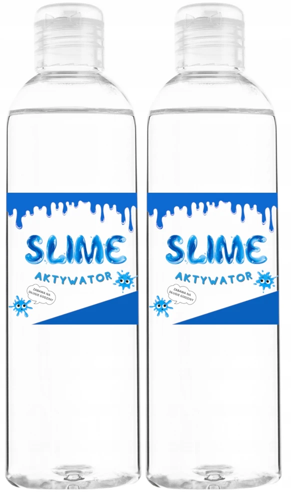 Bez Marki SLIME SET 4 x spalvingas PVA GLUE GLUT AKTIVATORIUS DOVANA