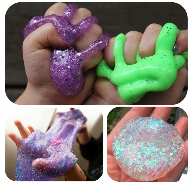 Bez Marki SLIME SET 6 in 1 PVA KLIJAI KLIJAI GAMINTI 1L