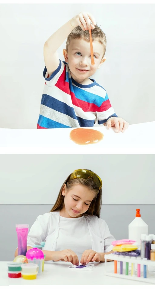 Bez Marki SLIME XXL RINKINYS 13in1 PVA KLIJAI KLIJAI GAMINTI DOVANA