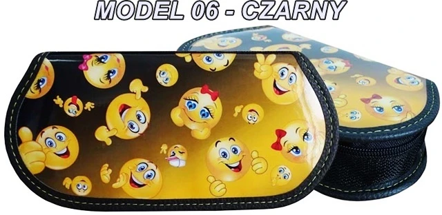 Bez Marki Smiley Kuferkas - Talpus ir tvarkingas "smiley" pieštukinė