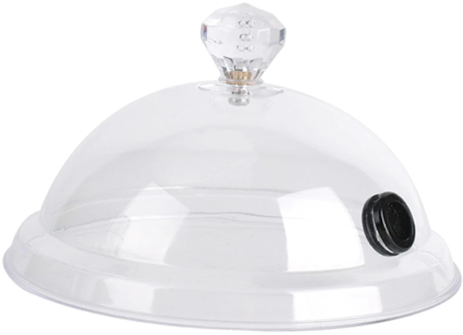 Bez Marki Smoking Cloche Pokrywka zaparzacza dymu Narzędzie kuchenne Prezentacja żywności Dia 21.5 cm