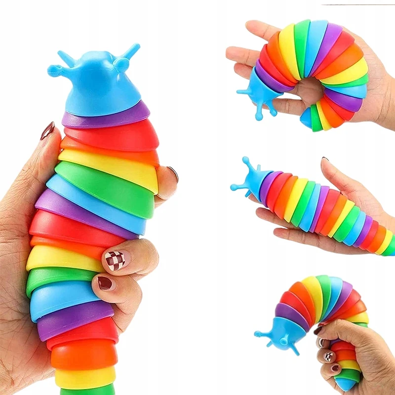 Bez Marki SNAIL CATERWAY SENSORY ANTISTRESS ATpalaiduojantis Žaislinis KIRMĖLIS