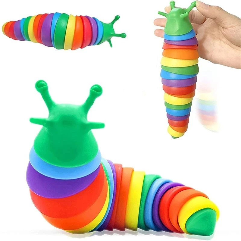Bez Marki SNAIL CATERWAY SENSORY ANTISTRESS ATpalaiduojantis Žaislinis KIRMĖLIS