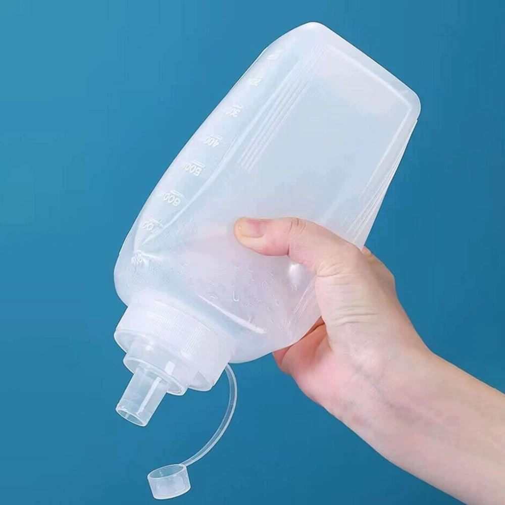 Bez Marki Squeeze Bottle Sauce Dozatorius Namų naudojimui Kečupo prieskonių talpyklė 600ml