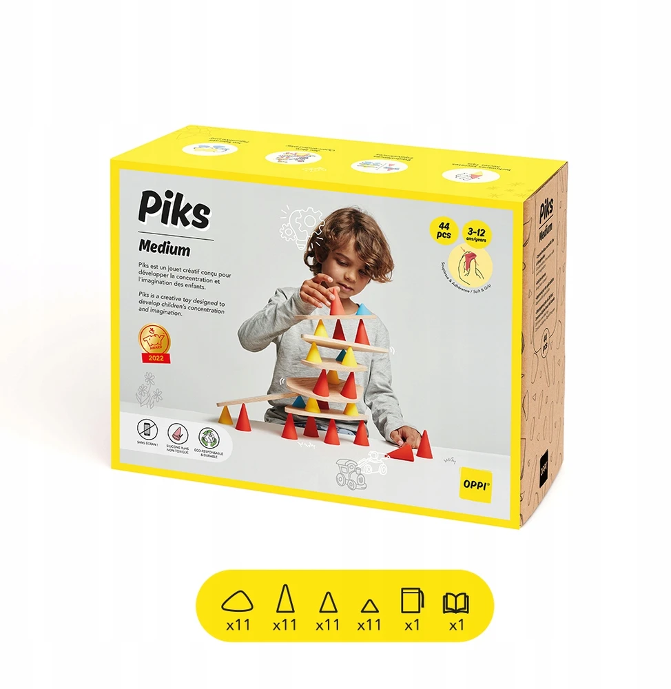 OPPI „Piks“ kūrybingas žaidimas, 44 dalių