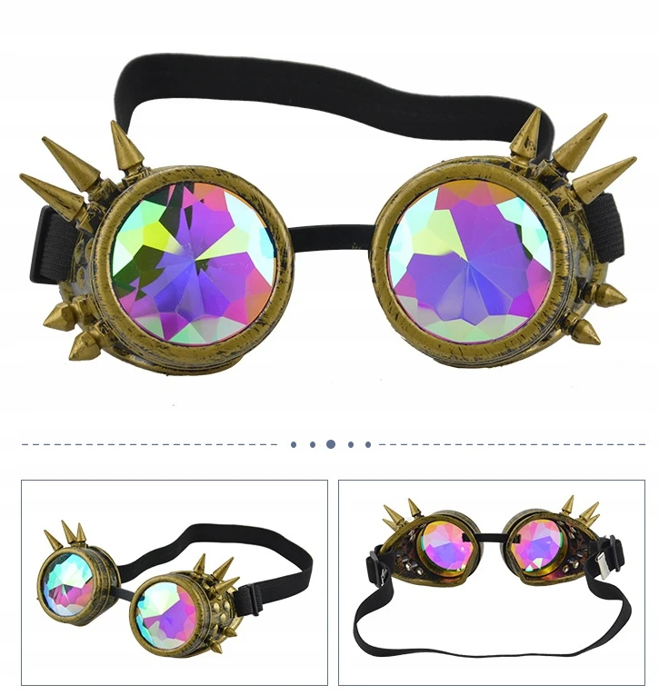 Bez Marki Steampunk akiniai festivaliui – unikalus stilius ir įspūdingi efektai