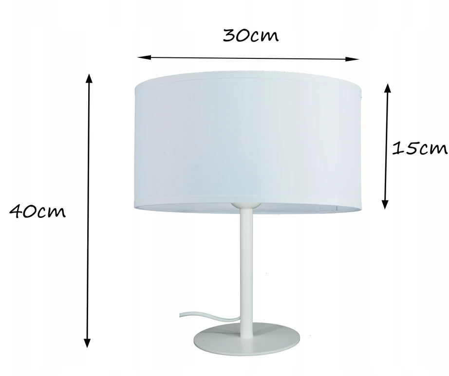 Bez Marki Stilinga pilka 30cm Led stalinė/naktinė lemputė su gaubtu