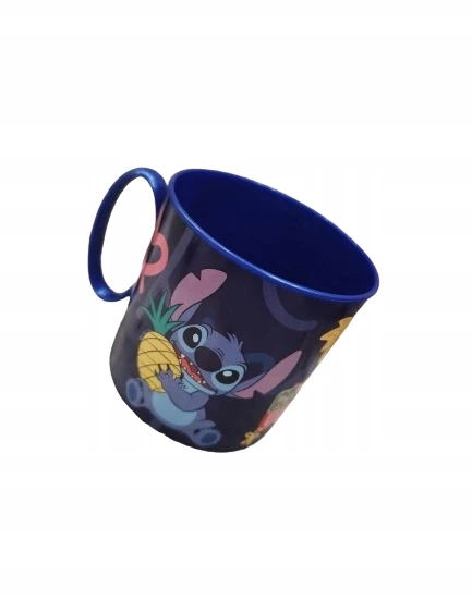 Bez Marki Stitch puodelis, plastikinis, 265 ml, daugkartinis vaikiškas puodelis