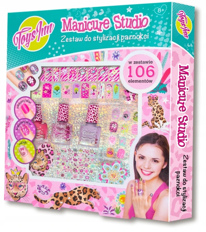 Bez Marki Manicure Manikiūro studija 3 panteros nagų lakai