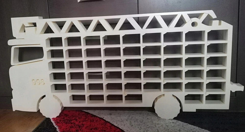 Bez Marki STRAŻ Gaisrinė mašina na mašinytės Półka na autka