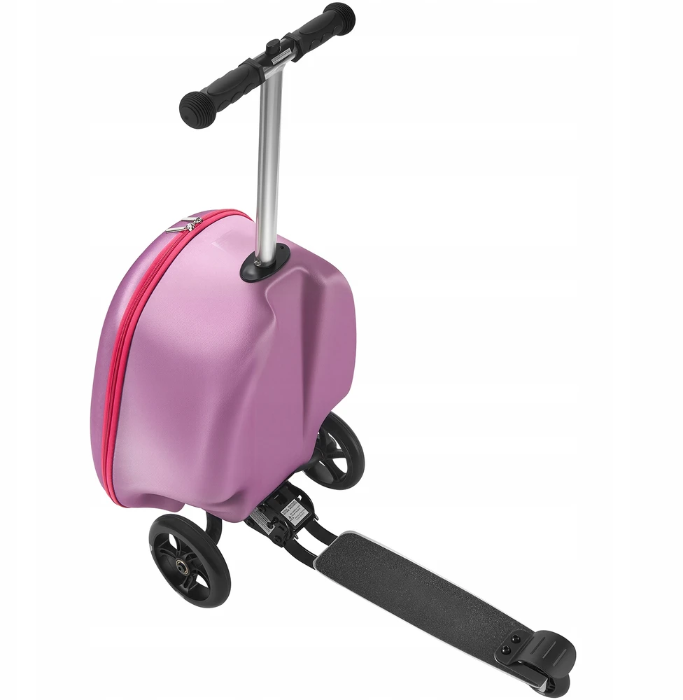 Bez Marki SucceBuy Bagaż Dziecięcy 20L Nośność 50KG Walizka Na Hulajnogę Violetinis