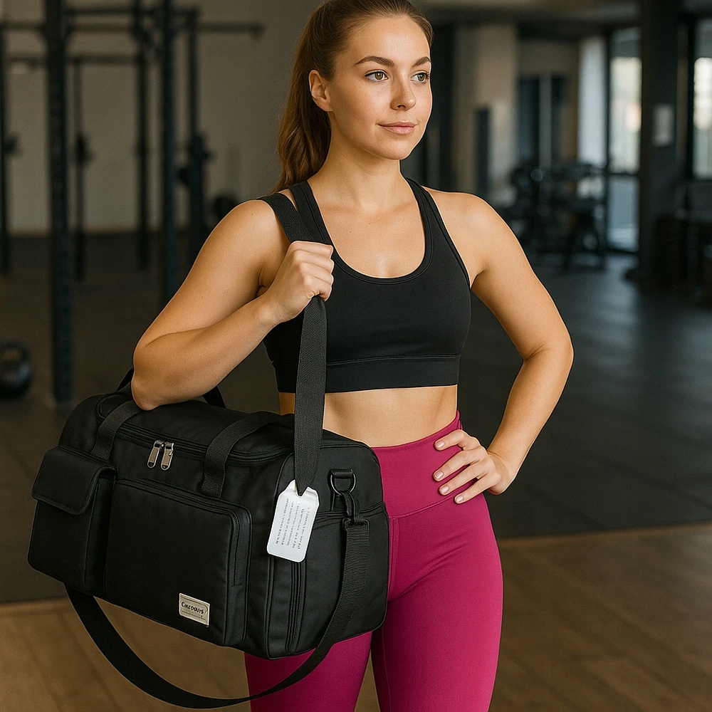 Bez Marki Sulankstoma kelioninė sportinė krepšio 35l, savaitgalio, treniruočių