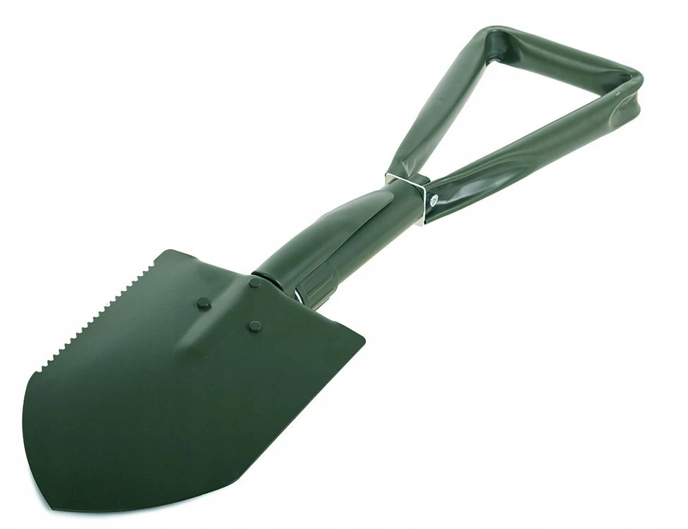 Bez Marki Sulankstomas karinis kastuvas Shovel Pickaxe Saw 4in1 su SURVIVAL dėklu stovyklavimui