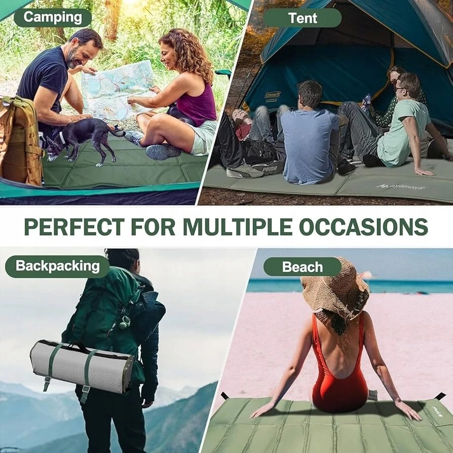 Bez Marki Sulankstomas turistinis kilimėlis 190x57cm jogos, stovyklavimo