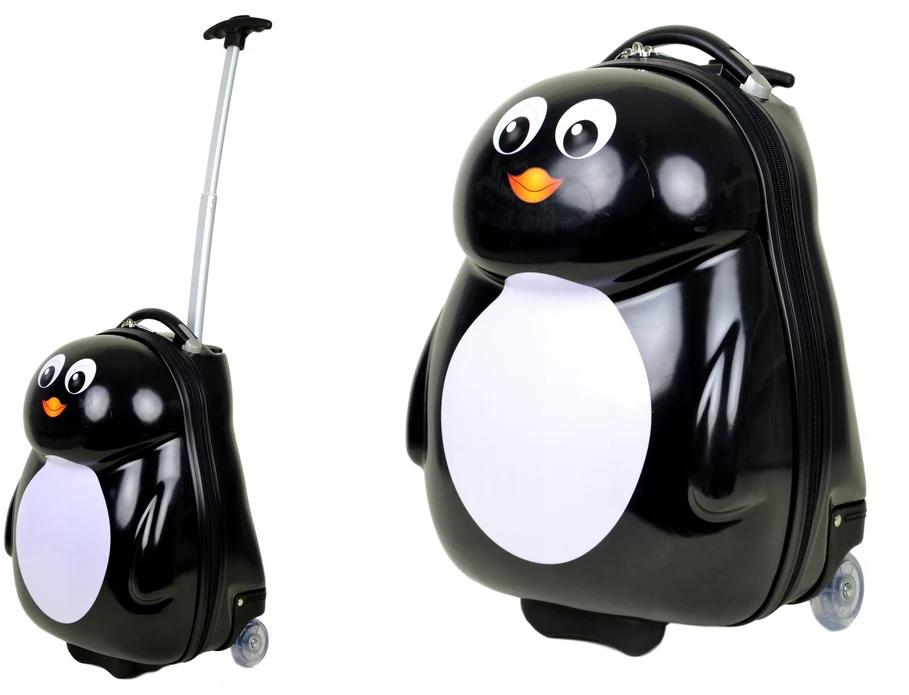 Bez Marki SUNBAG PENGUIN vaikiškas kelioninis lagaminas