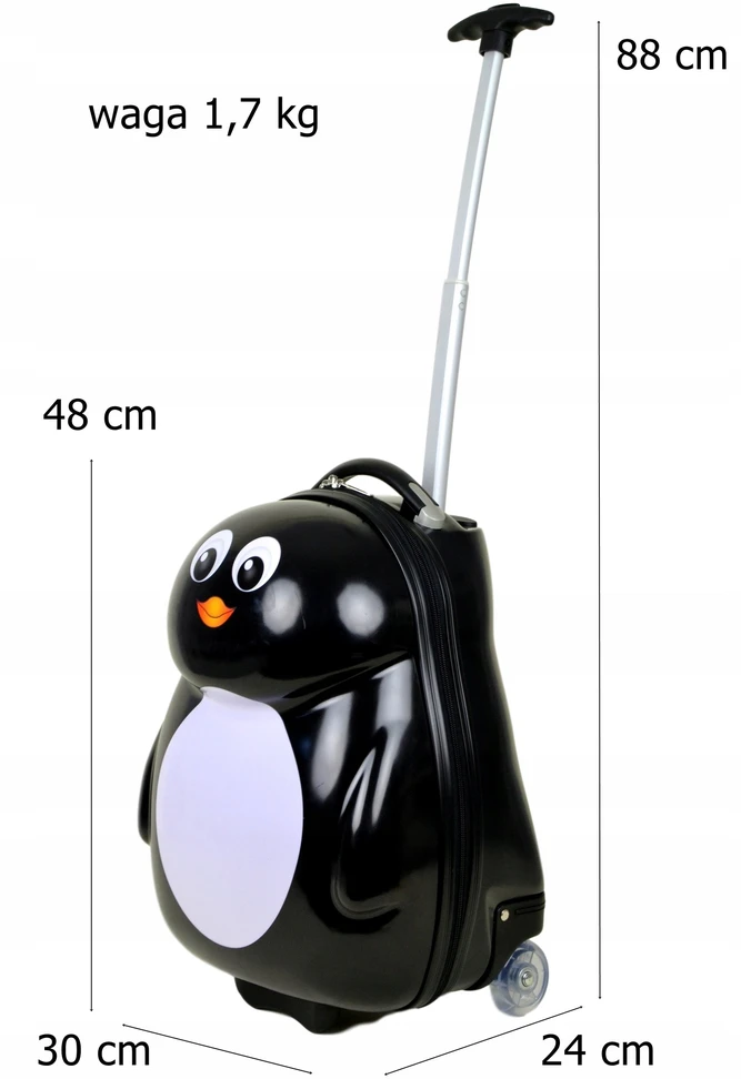 Bez Marki SUNBAG PENGUIN vaikiškas kelioninis lagaminas