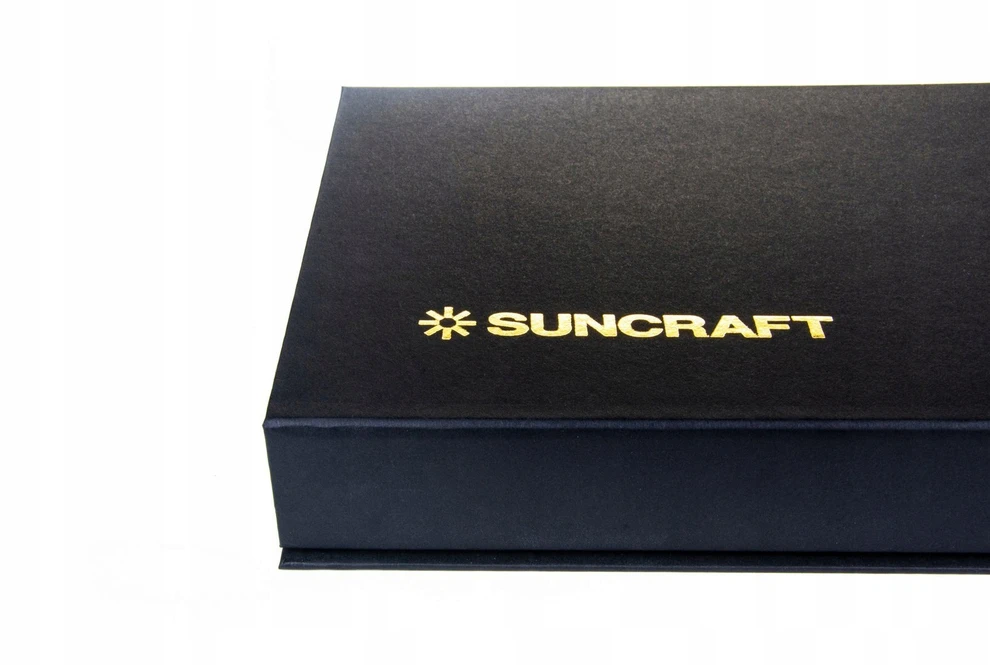 Bez Marki Suncraft dėžutė peiliams, juoda