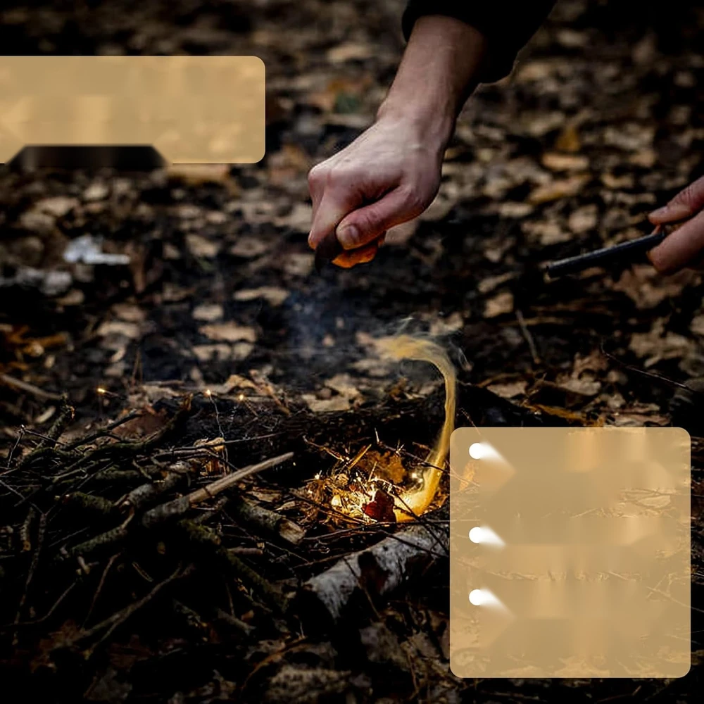 Bez Marki SURVIVAL DIDELIS LAUKO MAGNIO MEDIENOS RINKINYS