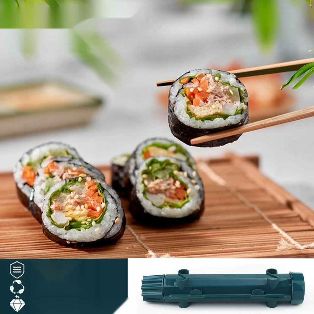 Bez Marki SUSHI BAZOOKA RINKINYS MEDŽIAGA PP CILINDRAS PILKA DIDELI PRIEDAI Indai