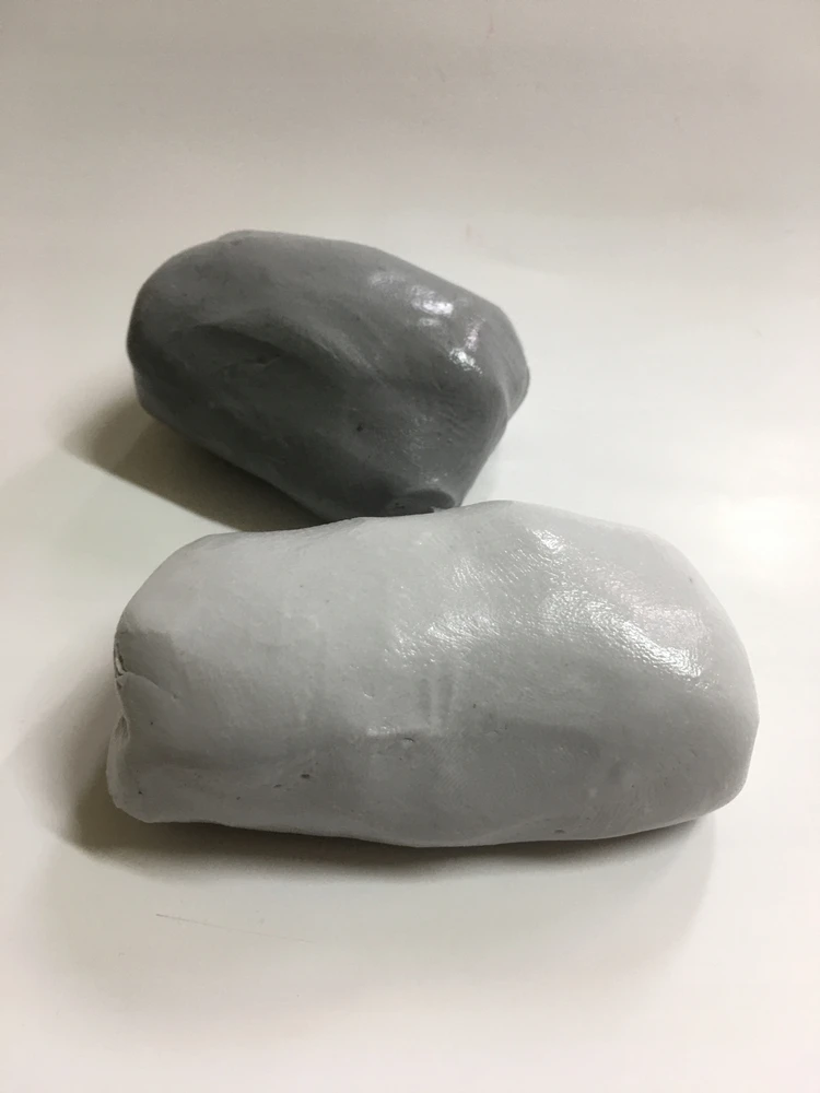 Bez Marki Šviesiai pilkas modelino molis ART OF COLOURS termoreaktingas 0,1kg / 100 gramų