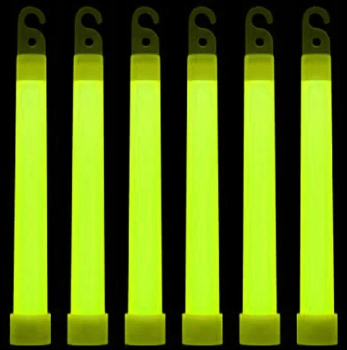 Bez Marki ŚWIATŁO CHEMICZNE Glow Stick Survival žalia 9 Godzin Świecenia 15 cm
