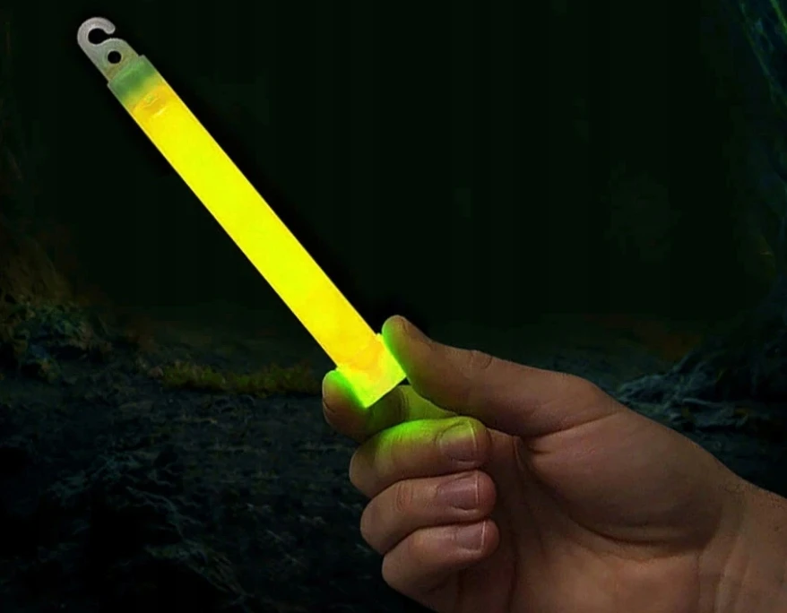 Bez Marki ŚWIATŁO CHEMICZNE Glow Stick Survival žalia 9 Godzin Świecenia 15 cm