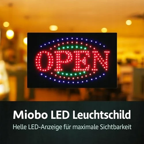Bez Marki TABLICZKA LED Mėlynas NEON DEKORACYJNA DO SALONU 48X25 CM do domu