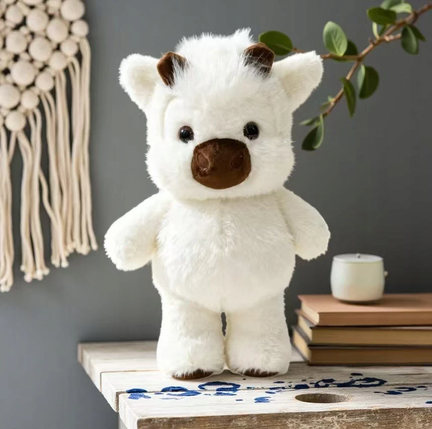 Bez Marki Talismanas karvė 45 cm pliušinis mielas žaislas Minkštas bėgimo žaislas vaikams