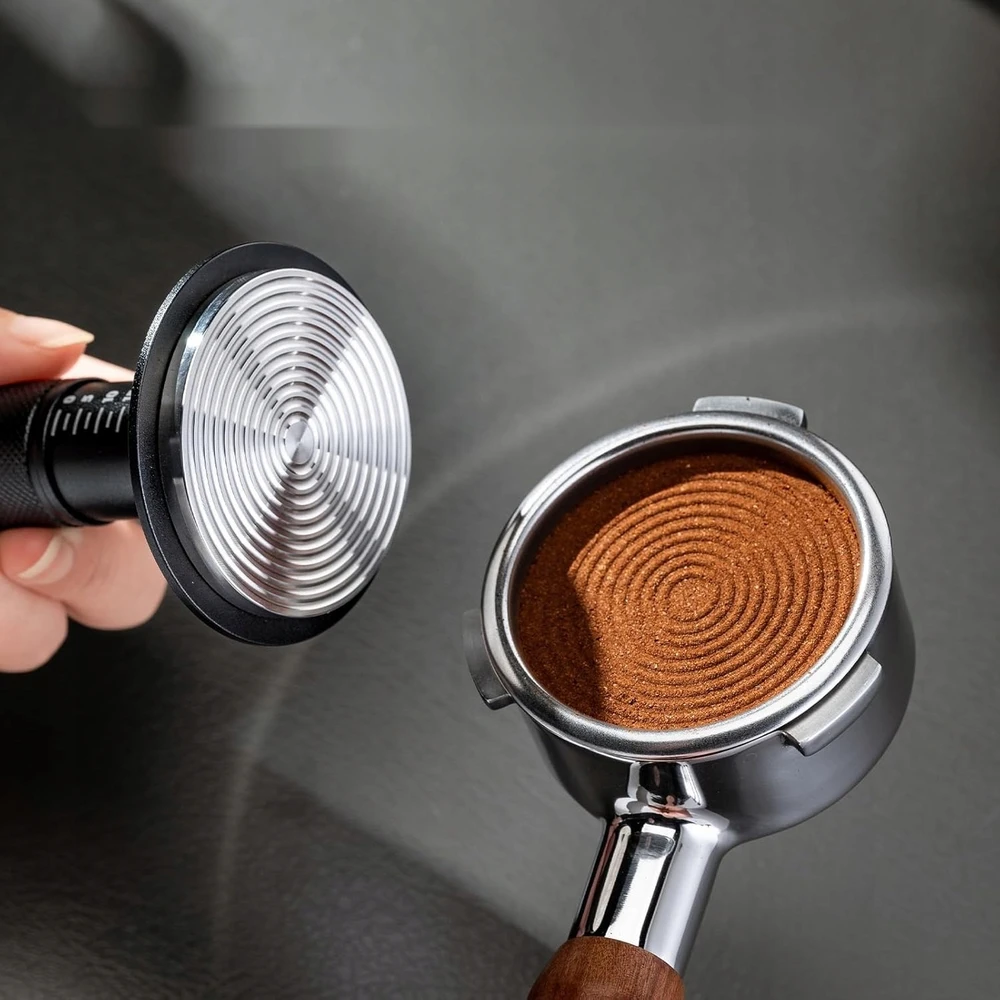 Bez Marki Tamper 54mm PLIENINIO ALIUMINIO TIKSLIŲJŲ SISTEMOS NUOLATINIO SLĖGIO KAVA