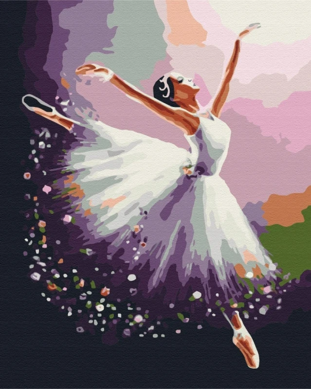 Symag Paint it! Tapyba pagal skaičius. Baletas 40 x 50 x 1,5 cm