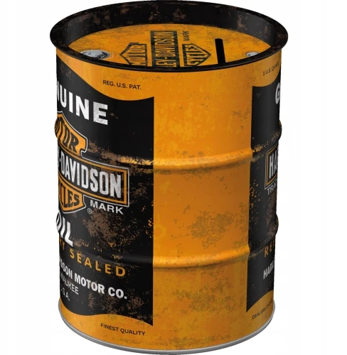 Bez Marki TAUPYKLĖ, NAFTOS STATINĖS »Harley-Davidson - Genuine Oil«,Nostalgic-Art
