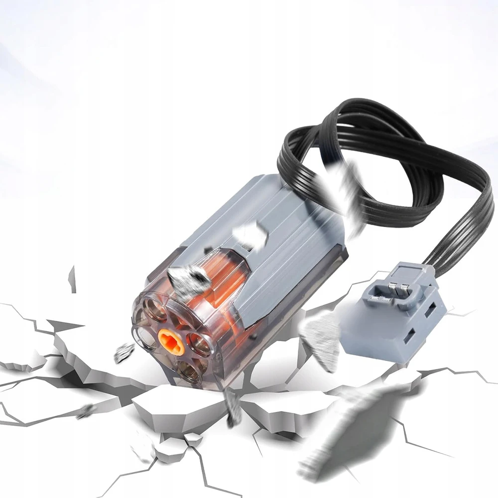Bez Marki Technic Power Functions Variklio komplektui, 9 dalių rinkinys