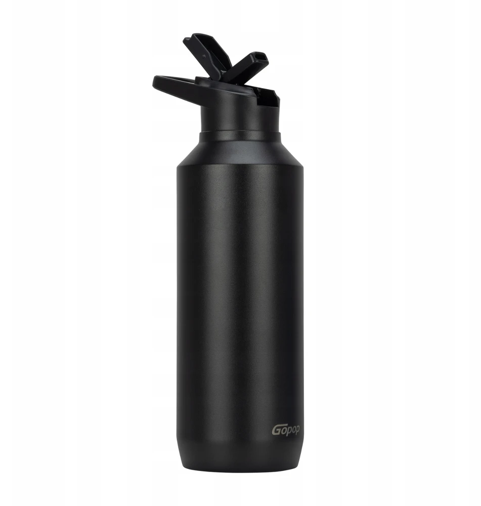 Bez Marki Terminis gertuvė Gopop Cool Portable 750 ml, juoda
