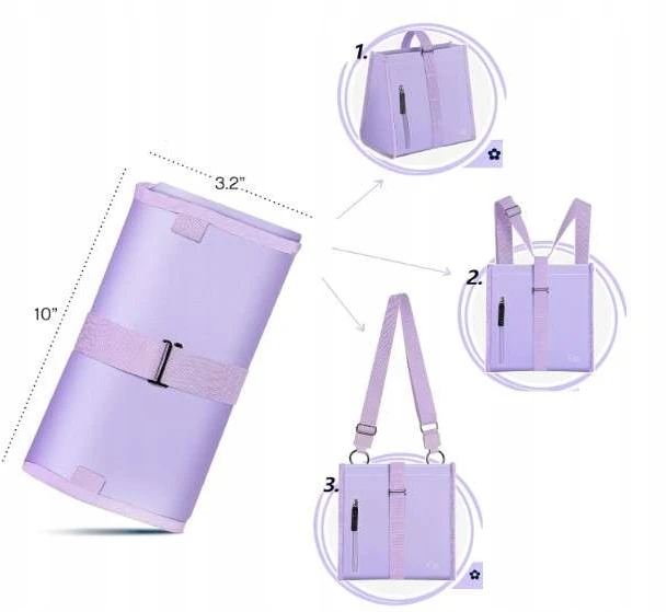 Bez Marki Termo maišelis CE X001ZNWB51 violetinis 10,8 l